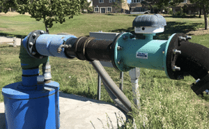 A Dura Mag at a Southern California golf course.