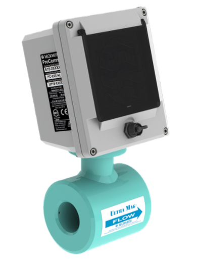 The ProComm mounted to the wafer-style Ultra Mag® (Courtesy of McCrometer)