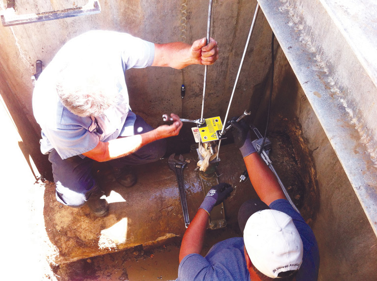 Installing insertion style mag meters such as the McCrometer FPI meter instead of Venturi and other full bore meters eliminates the need for line shutdowns, heavy equipment and extra labor costs.